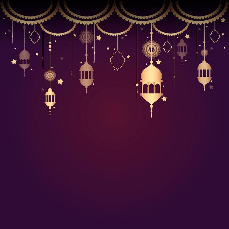Vecteur gratuit illustration de la carte eid