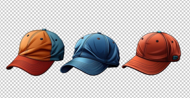 Vecteur gratuit illustration de la casquette de baseball