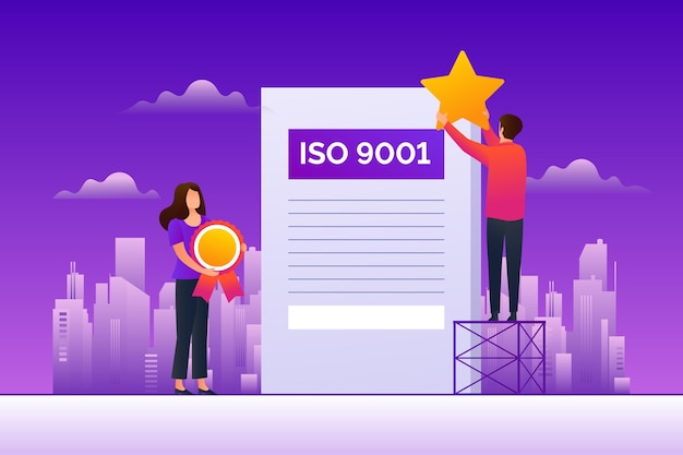 Illustration de la certification ISO