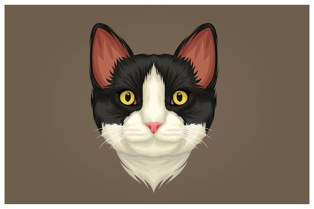 Illustration Dessin Anime Tete Chat Dessin A La Main Vecteur Premium Illustration Dessin Anime Tete Chat Dessin A La Main Vecteur Premium