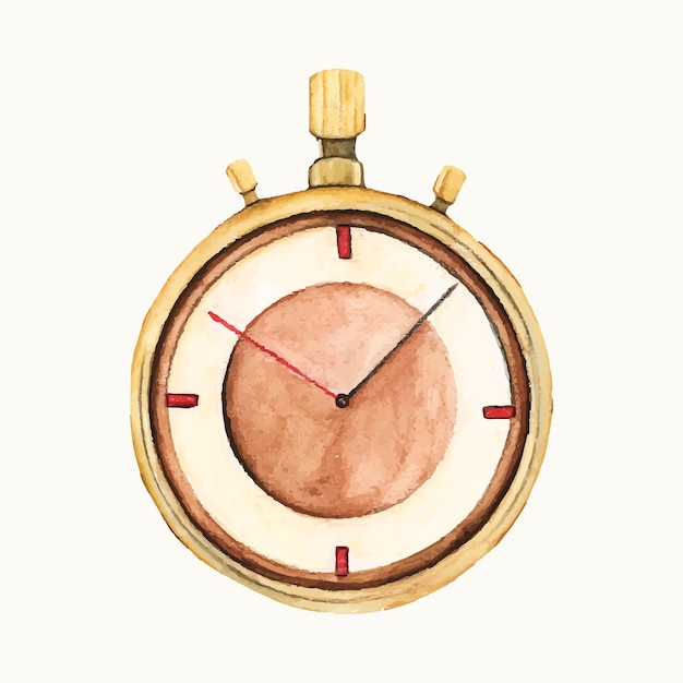 Vecteur gratuit illustration d'un chronomètre