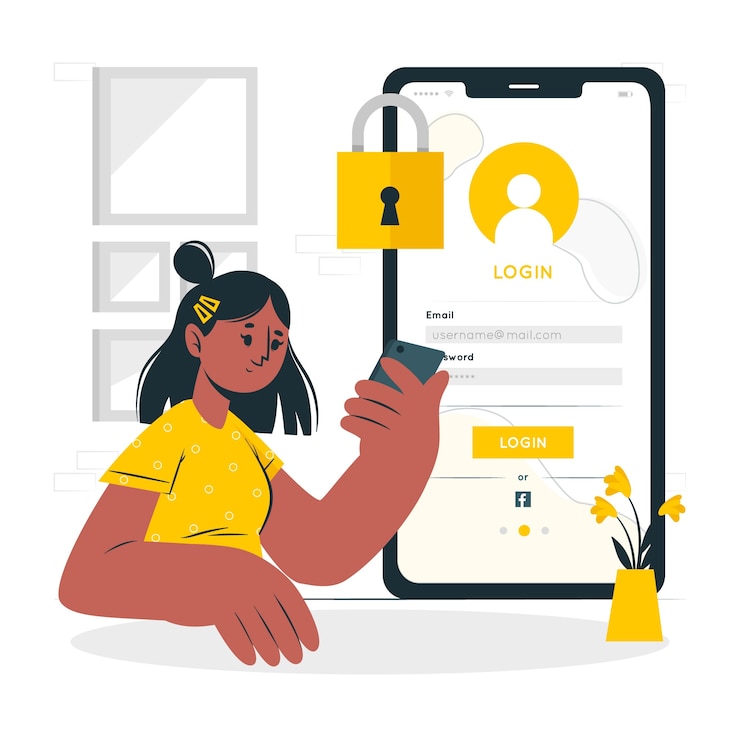 Vecteur gratuit illustration de concept de connexion