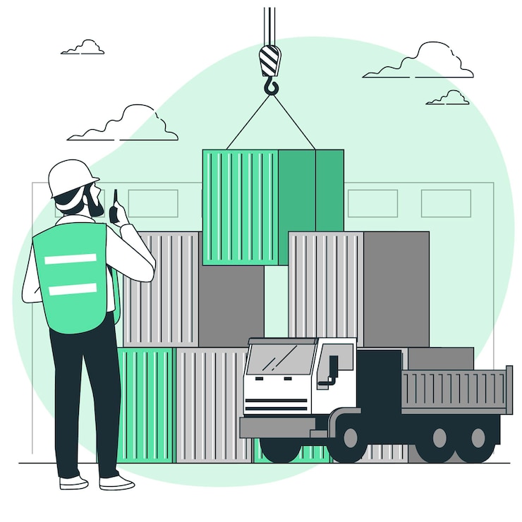 Vecteur gratuit illustration de concept de pièce de montage
