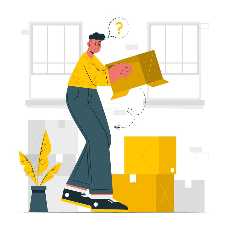 Vecteur gratuit illustration de concept vide