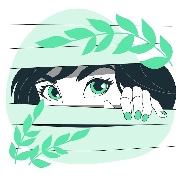 Vecteur gratuit illustration de concept d'yeux