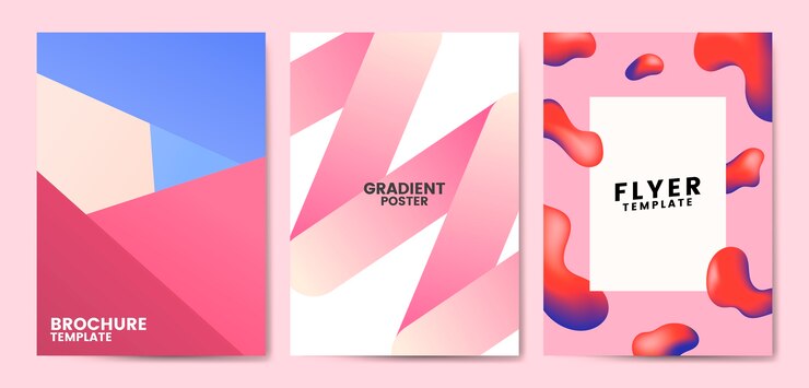 Vecteur gratuit illustration de conception de modèle flyer coloré