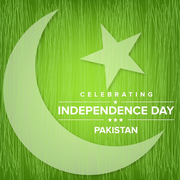 Illustration Créative Pour La Fête Du Jour De L'indépendance Du Pakistan