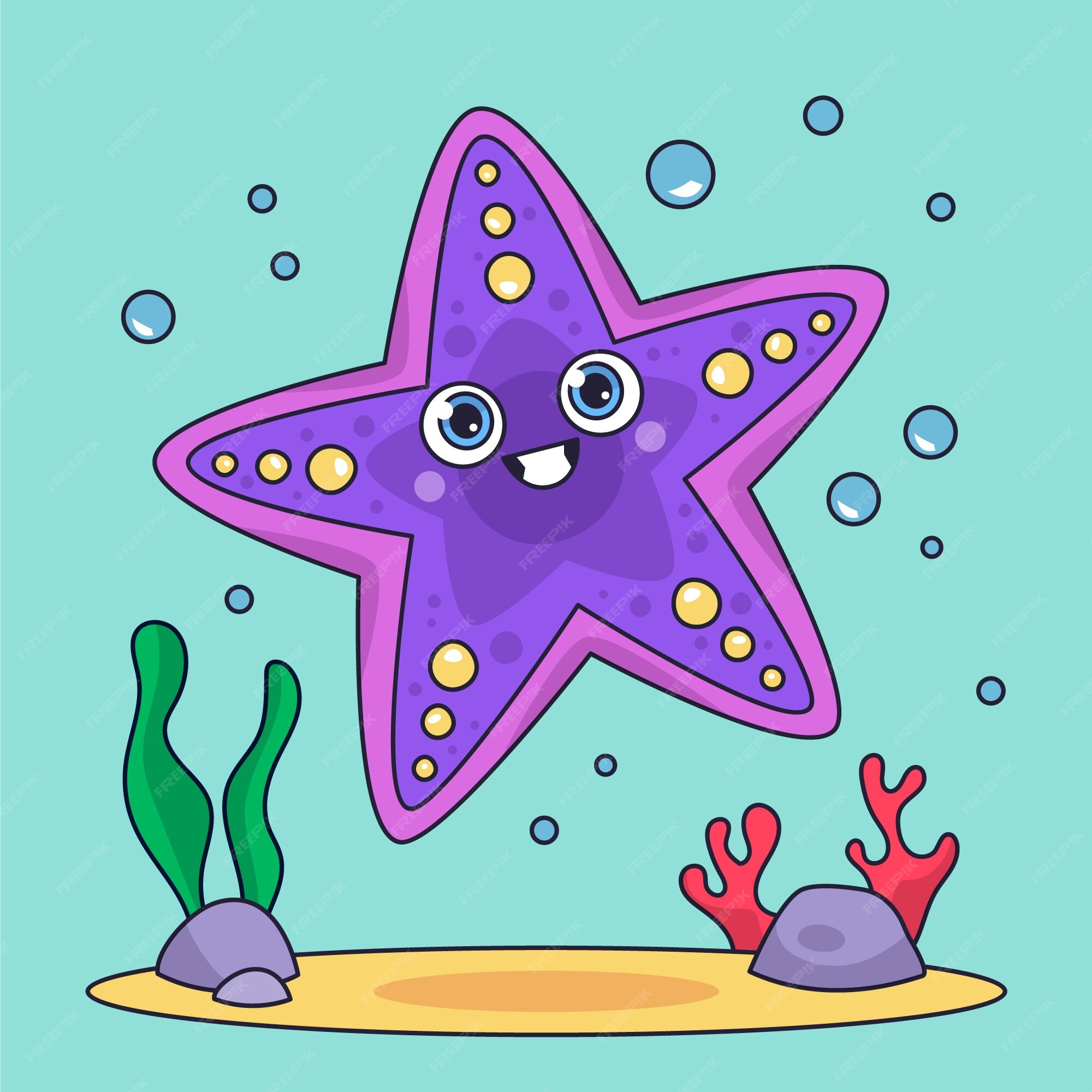 Comment Dessiner Une étoile De Mer Page 16 | Images de Comment Dessiner Animaux Ocean Pour Enfants – Téléchargement gratuit sur Freepik