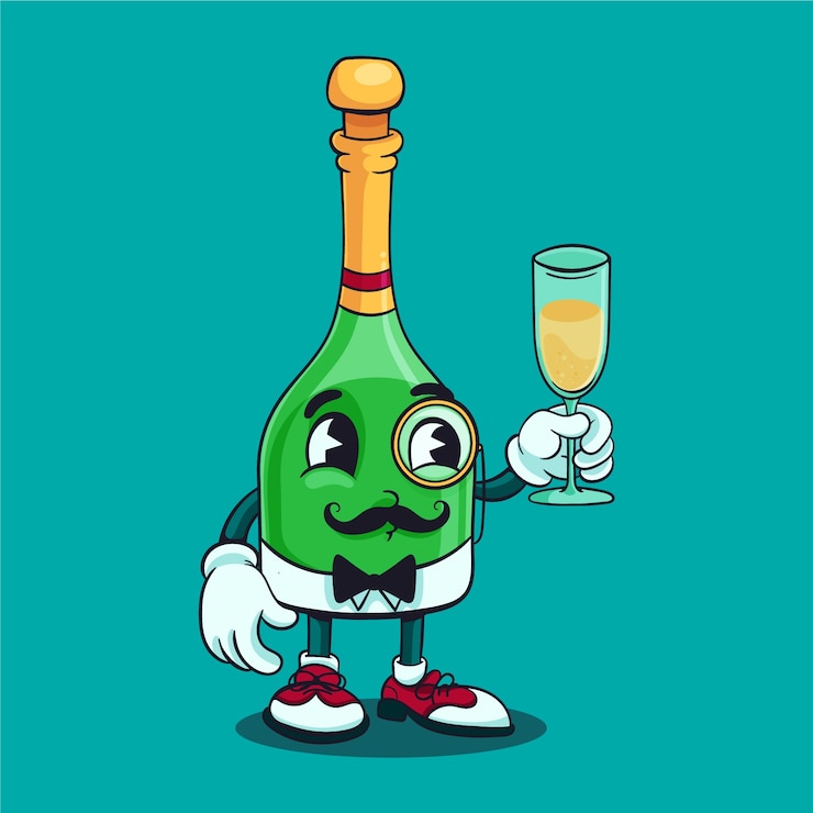 Vecteur gratuit illustration de dessin animé de limonade dessinée à la main