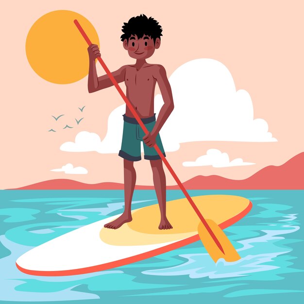 Illustration dessinée à la main