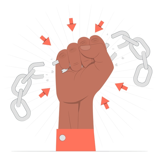 Illustration du concept d'autonomie