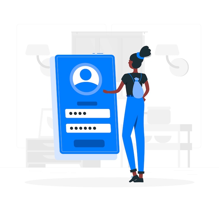 Vecteur gratuit illustration du concept de connexion
