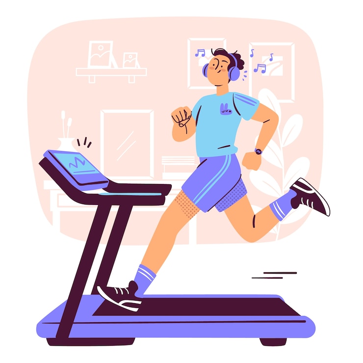 Vecteur gratuit illustration du concept d'entraînement