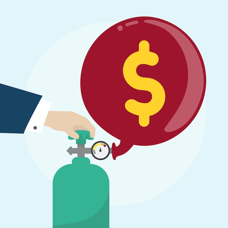 Vecteur gratuit illustration du concept financier