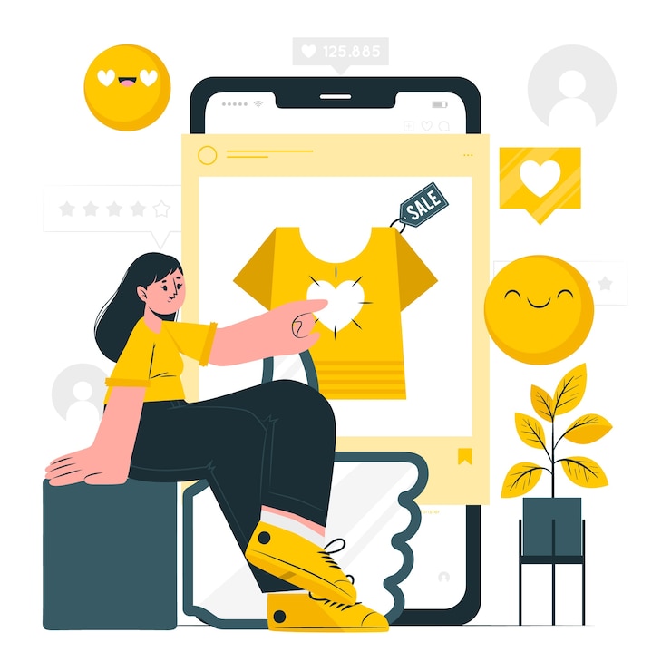 Vecteur gratuit illustration du concept d'interactivité