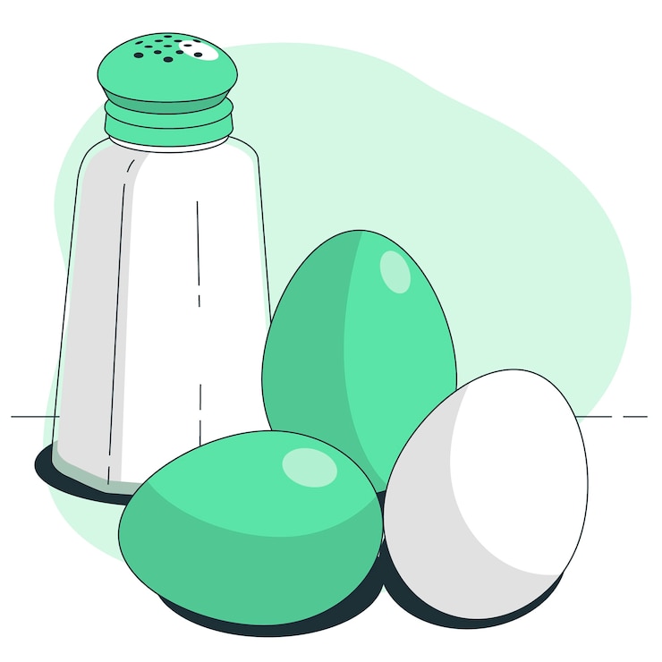 Vecteur gratuit illustration du concept d'oeuf