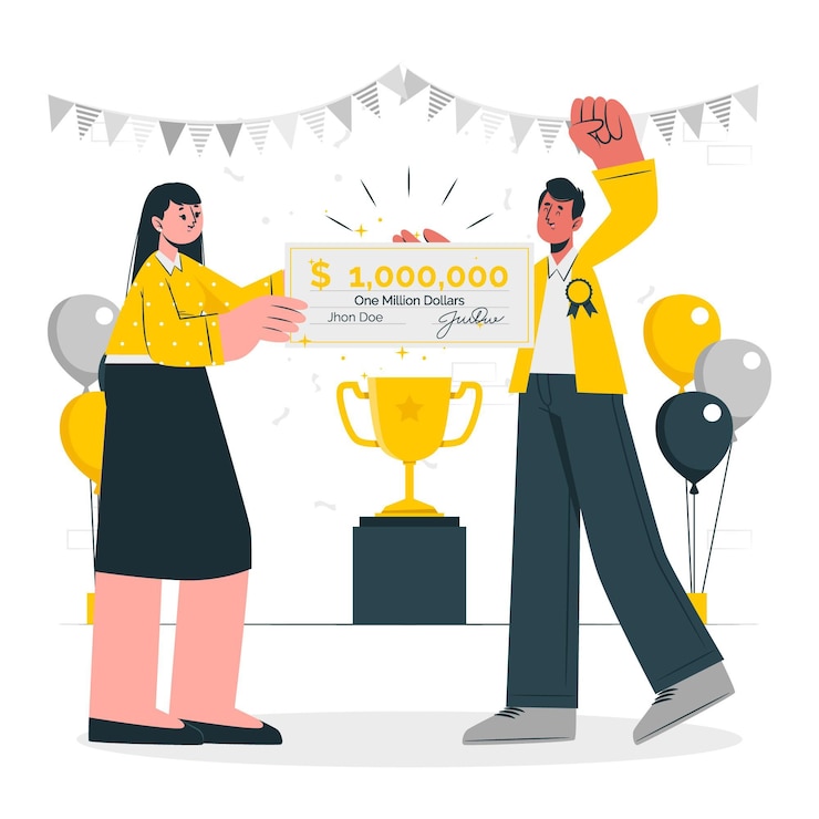 Vecteur gratuit illustration du concept des prix