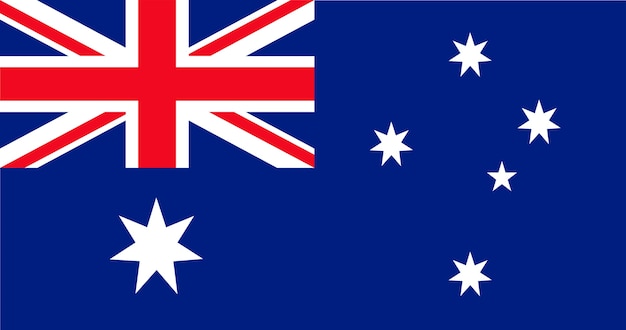 Illustration du drapeau australien