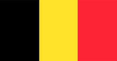 Vecteur gratuit illustration du drapeau belge