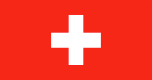 Vecteur gratuit illustration du drapeau de la suisse