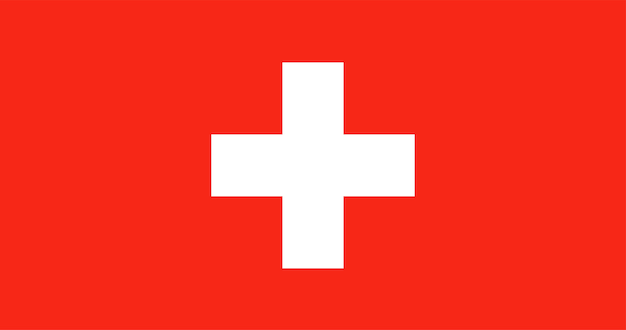 Illustration du drapeau de la Suisse
