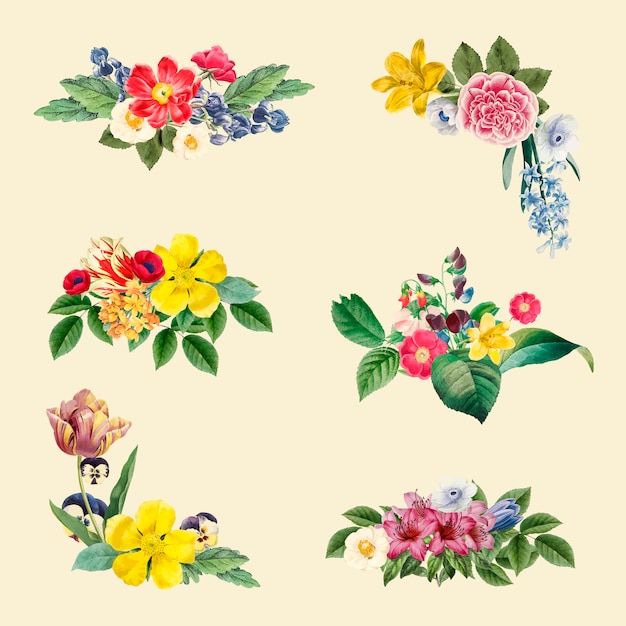 Illustration De Fond Floral