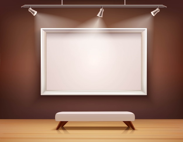Illustration intérieure de la galerie