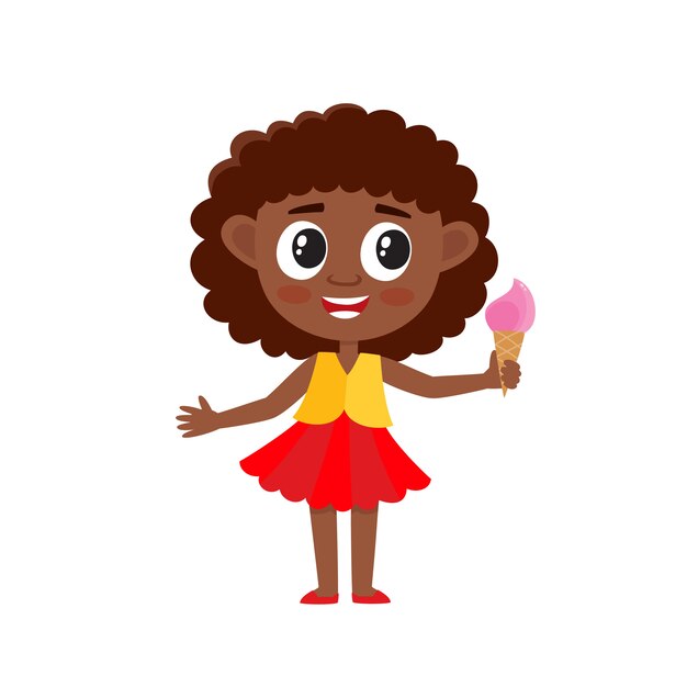 Femme Dessin Afro Vecteur Gratuite