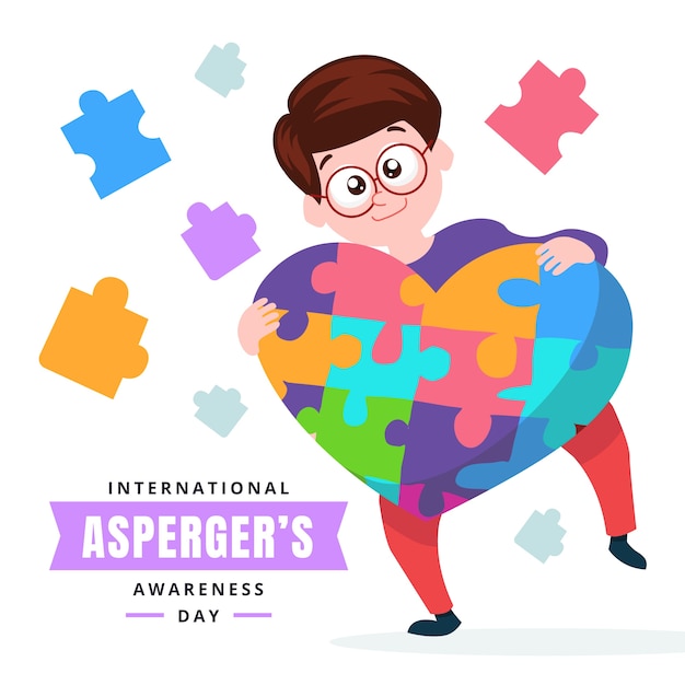 Illustration de la journée internationale d'asperger