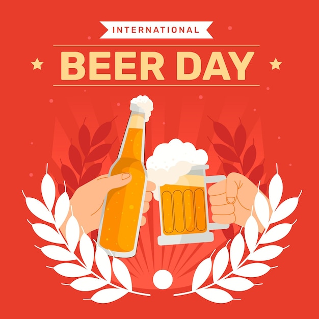 Illustration De La Journée Internationale De La Bière