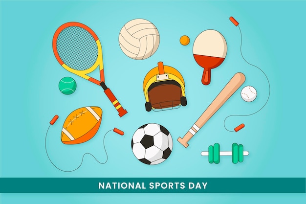 Illustration de la journée nationale du sport plat
