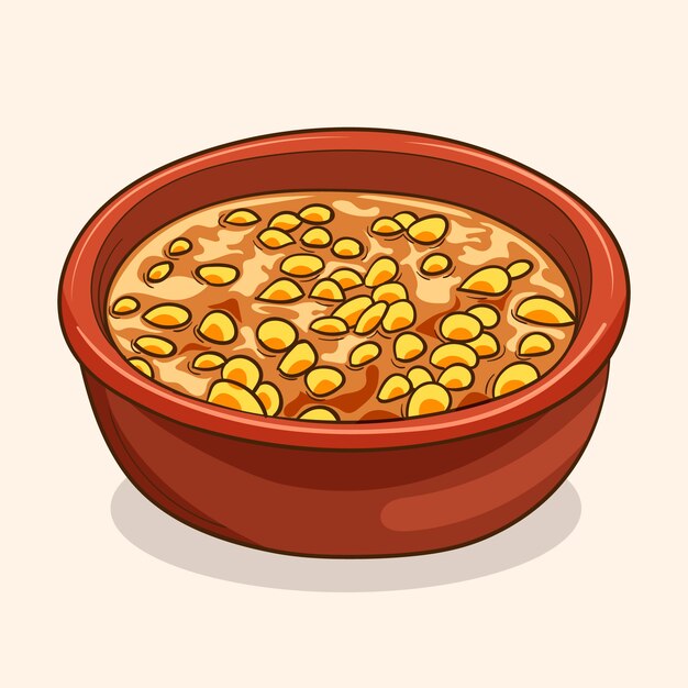 Illustration de Locro dans un style dessiné à la main