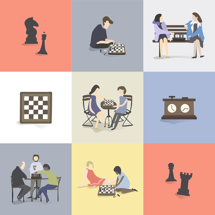 Vecteur gratuit illustration de loisirs et d&#39;activités humaines