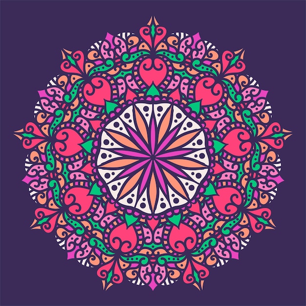 Vecteur gratuit illustration de mandala