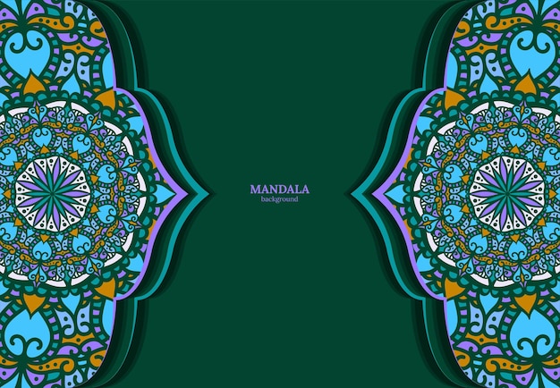 Vecteur gratuit illustration de mandala