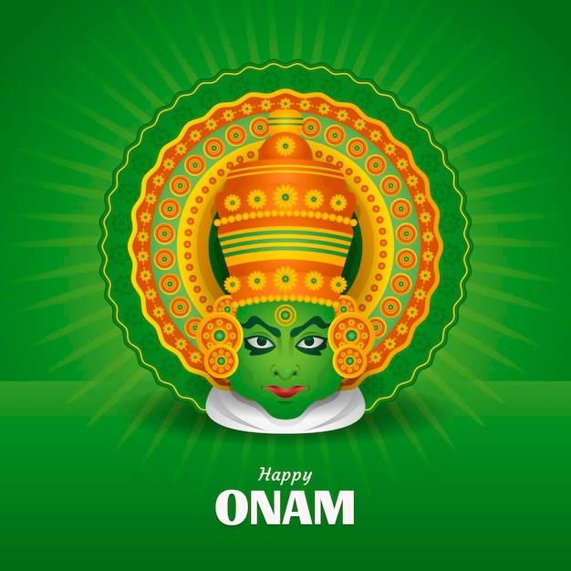 Illustration De L'onam Dégradé