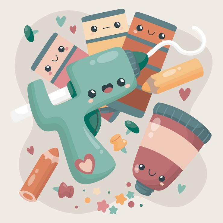 Vecteur gratuit illustration de la palette de couleurs en sourdine