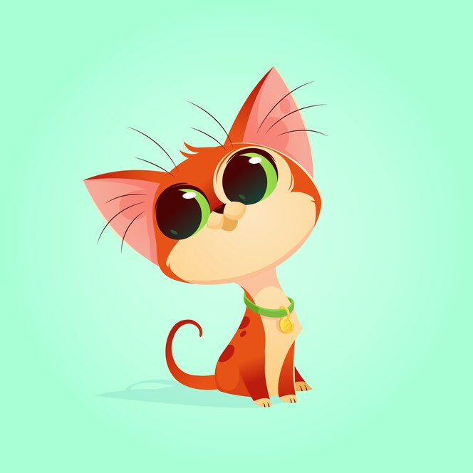 Illustration De Personnage De Chat Mignon Vector Style De Bande Dessinee Chat Roux Souriant Animal De Compagnie Vecteur Premium Illustration De Personnage De Chat Mignon Vector Style De Bande Dessinee Chat Roux Souriant Animal De Compagnie Vecteur Premium