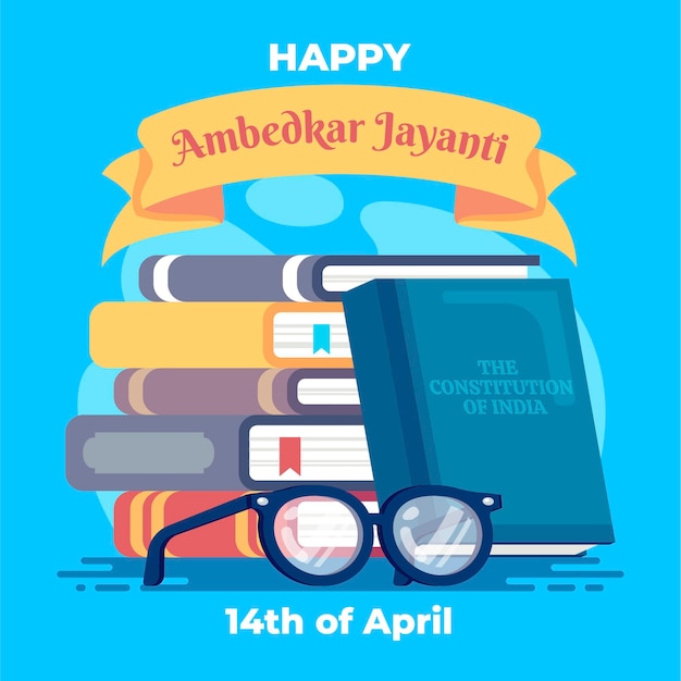 Illustration De Plat Ambedkar Jayanti