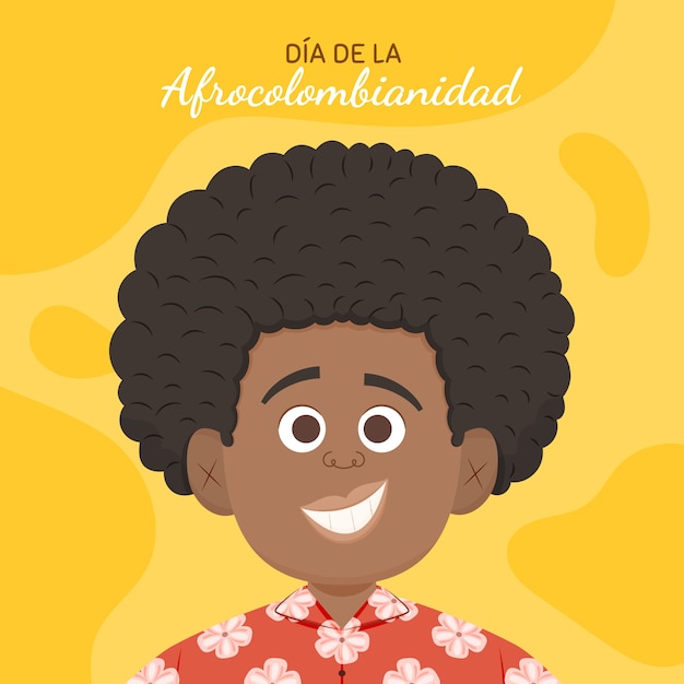 Illustration Plate Afro-colombienne