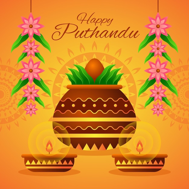 Illustration De Puthandu Plat