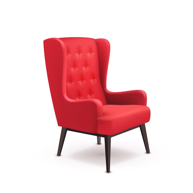 Vecteur gratuit illustration réaliste de la chaise