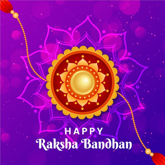 Illustration Réaliste De Raksha Bandhan