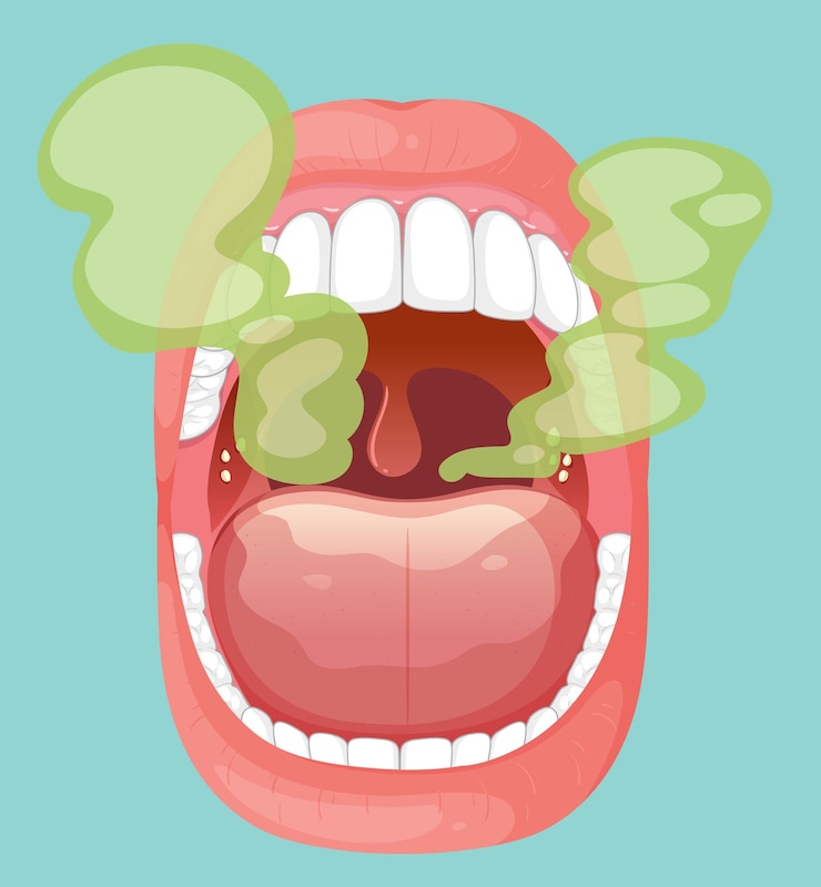 Vecteur gratuit illustration de la santé et de l'hygiène buccale