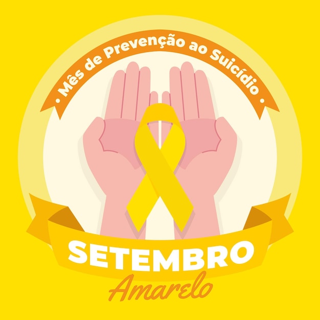 Illustration De Setembro Amarelo