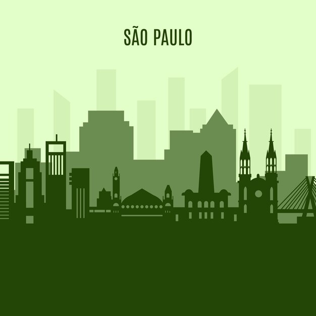 Illustration de skyline de São paulo