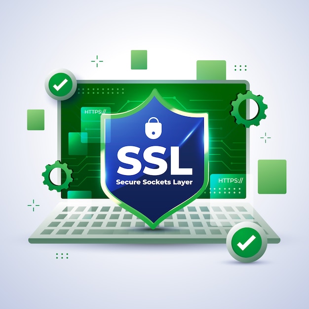 Illustration Ssl Abstraite Créative