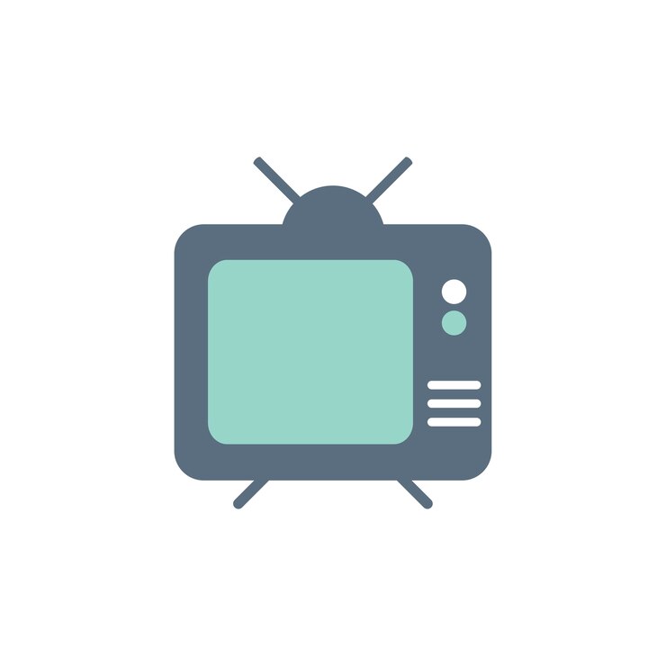 Vecteur gratuit illustration de la télévision
