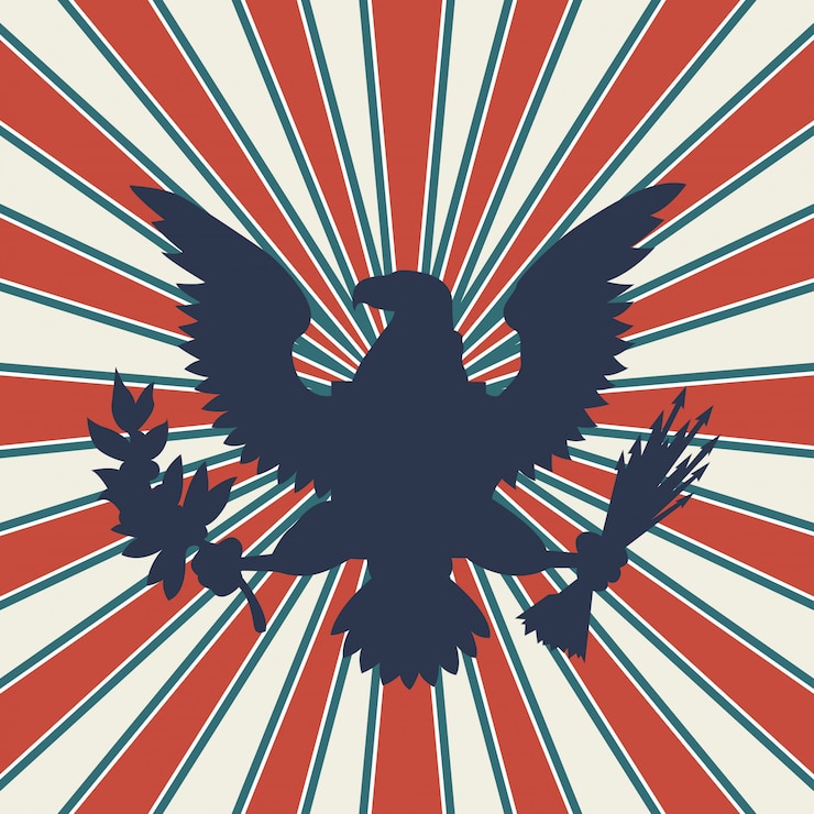 Vecteur gratuit illustration usa