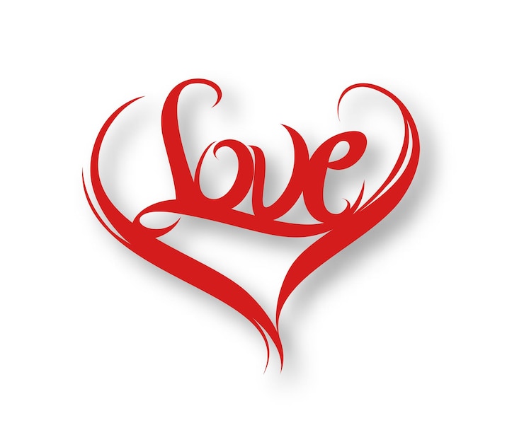 Vecteur gratuit illustration vectorielle du fond du cœur du jour de la saint-valentin